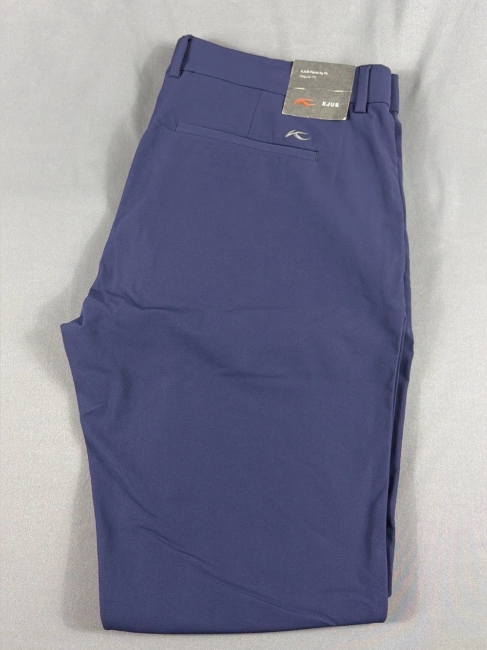KJUS Golf Pants Ike 38 x 32 Navy Blue Polyamide Spandex NWT MSRP $199